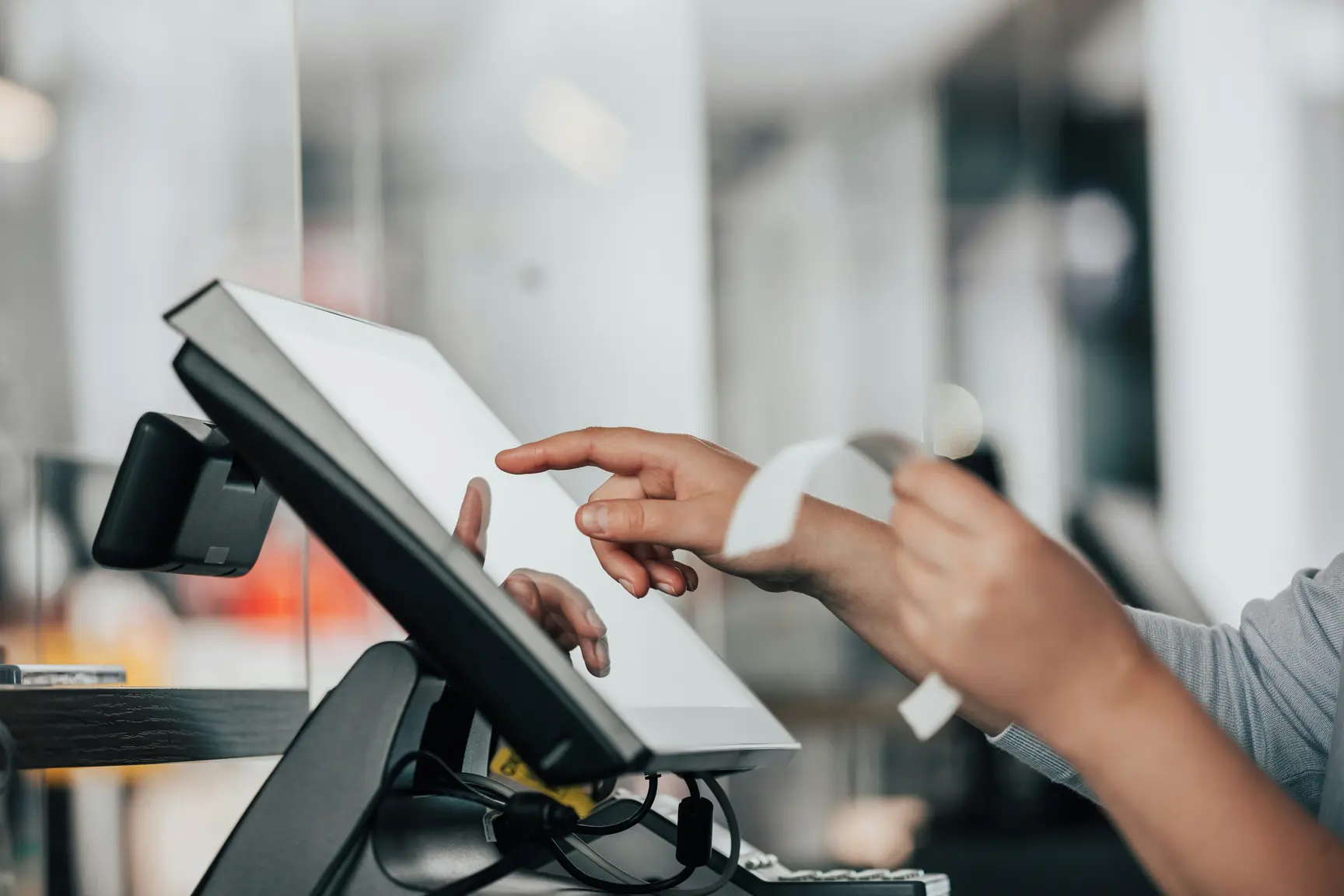 Receipt and pos system