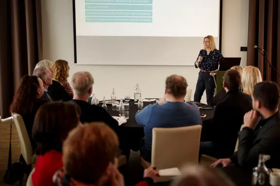 Presentation at conference