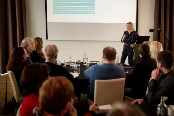 Presentation at conference