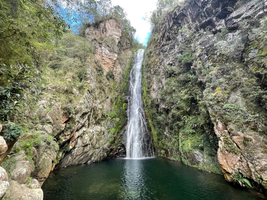 Salto de Aguas Blancas, Dominikánská republika.