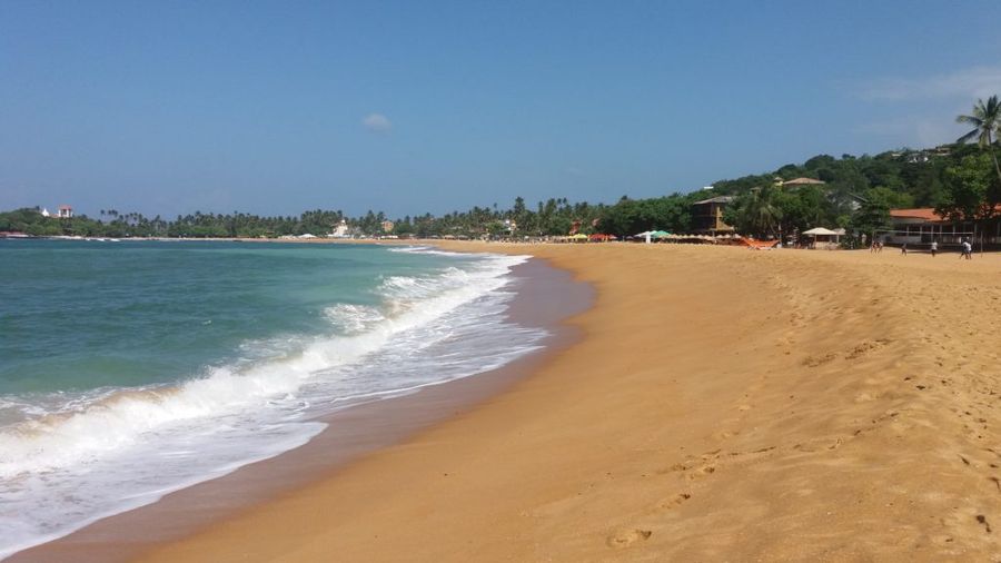 Unawatuna Beach, Srí Lanka
