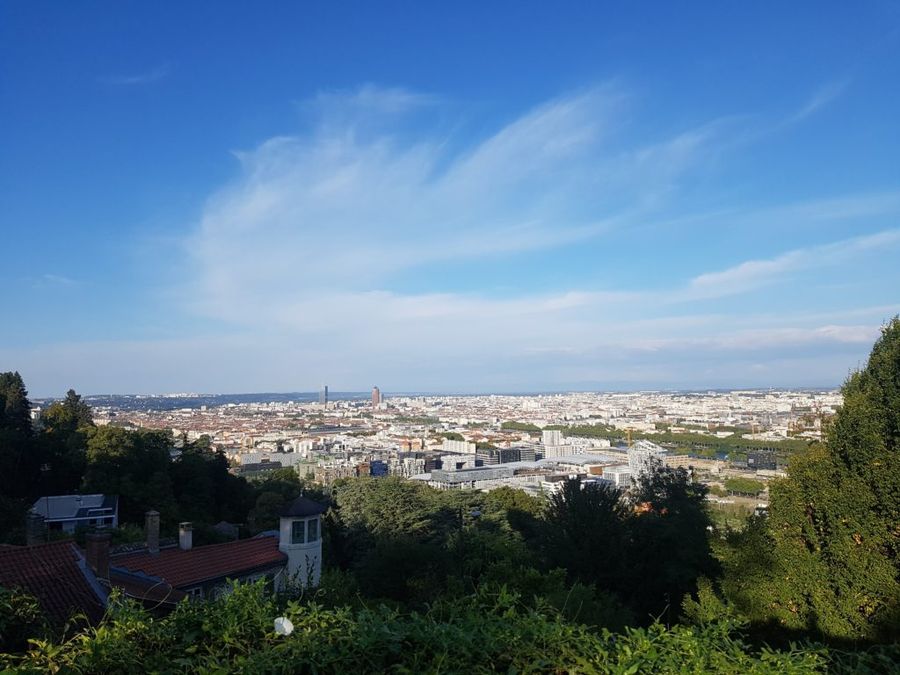 Pohled na Lyon