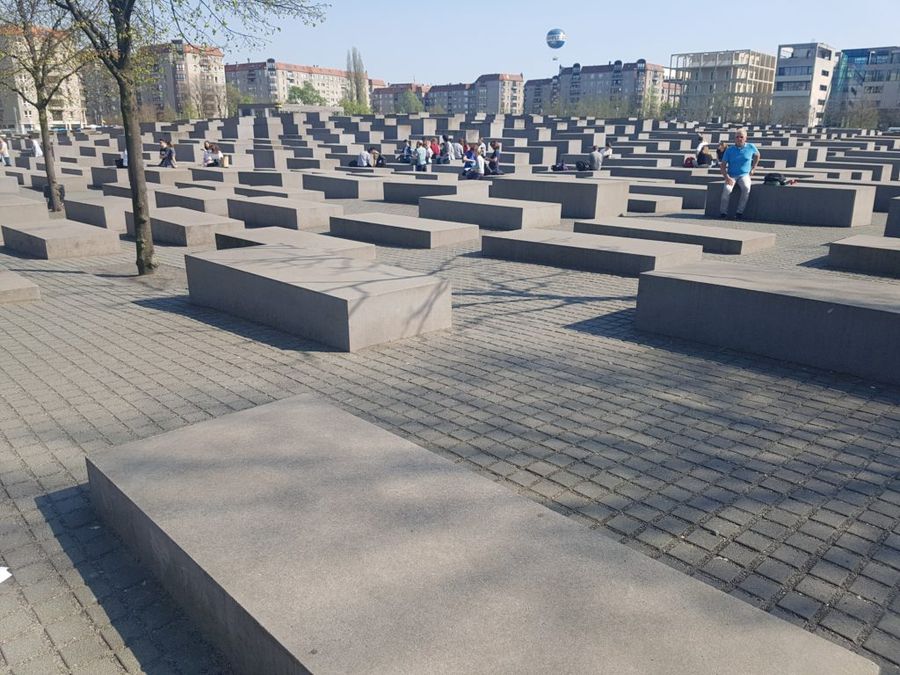 Židovský pomník, Berlín.