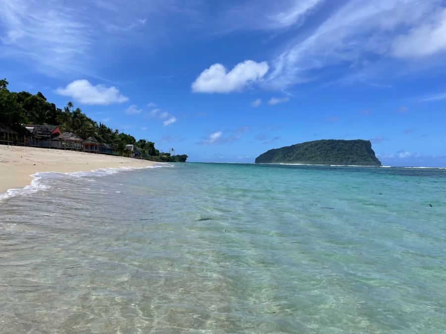 Lalomanu beach, Samoa.