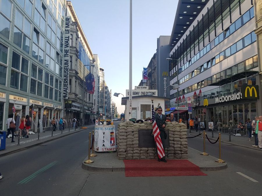 Checkpoint Charlie, Berlín.