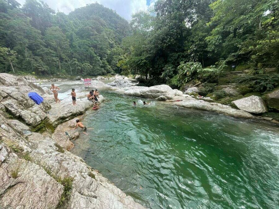 Laguna Azul, Tena.