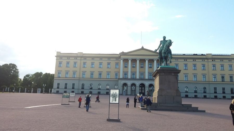Královský palác, Oslo.