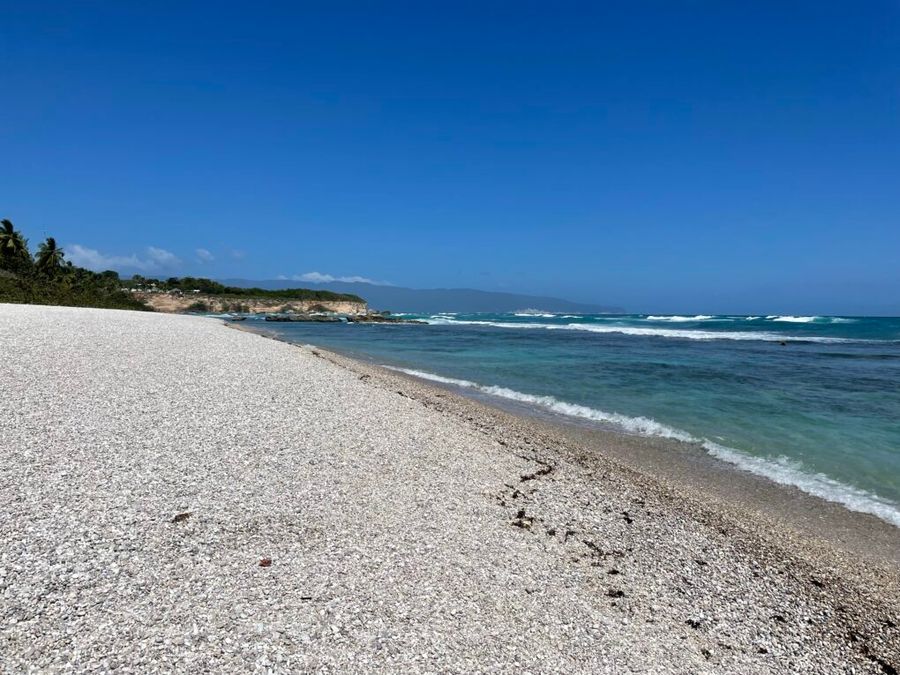 Playa El Quemaito, Dominikánská republika.