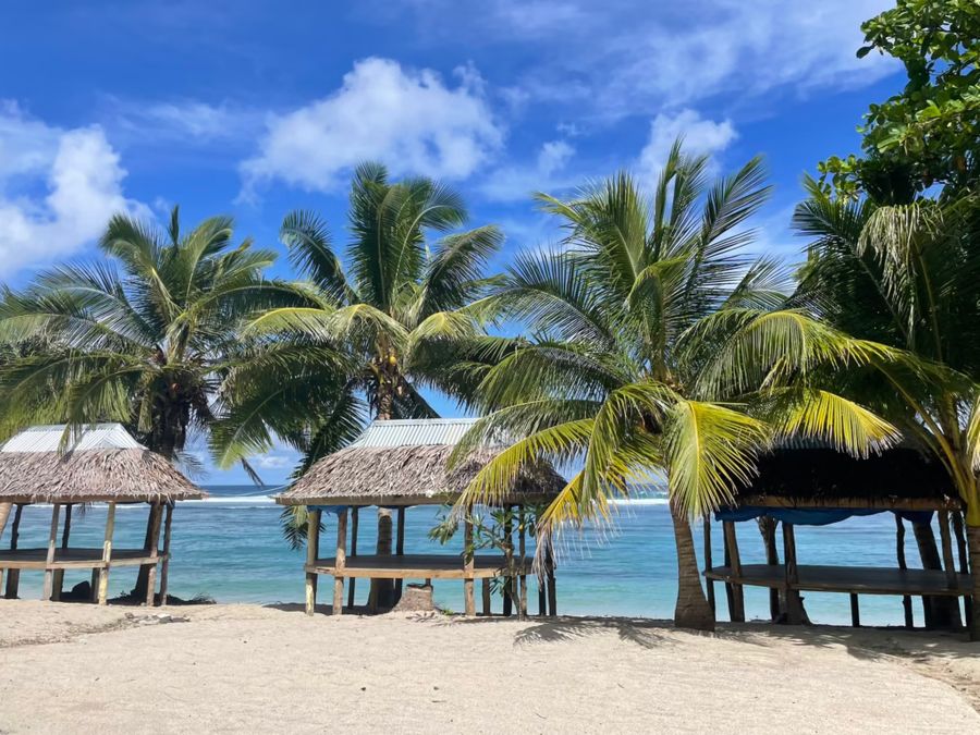 Faofao beach fale, Samoa