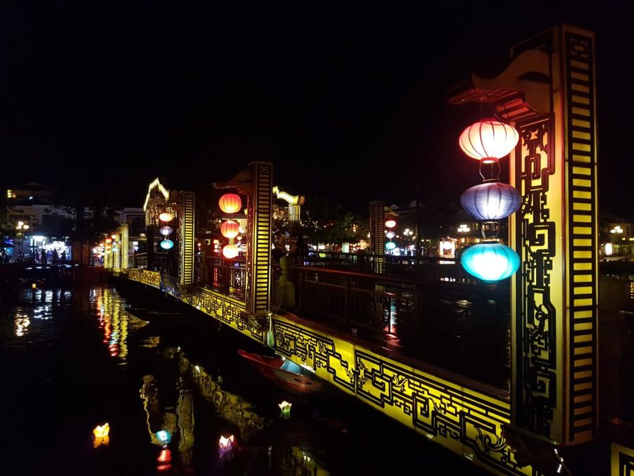 Centrum lampiónového města Hoi An.