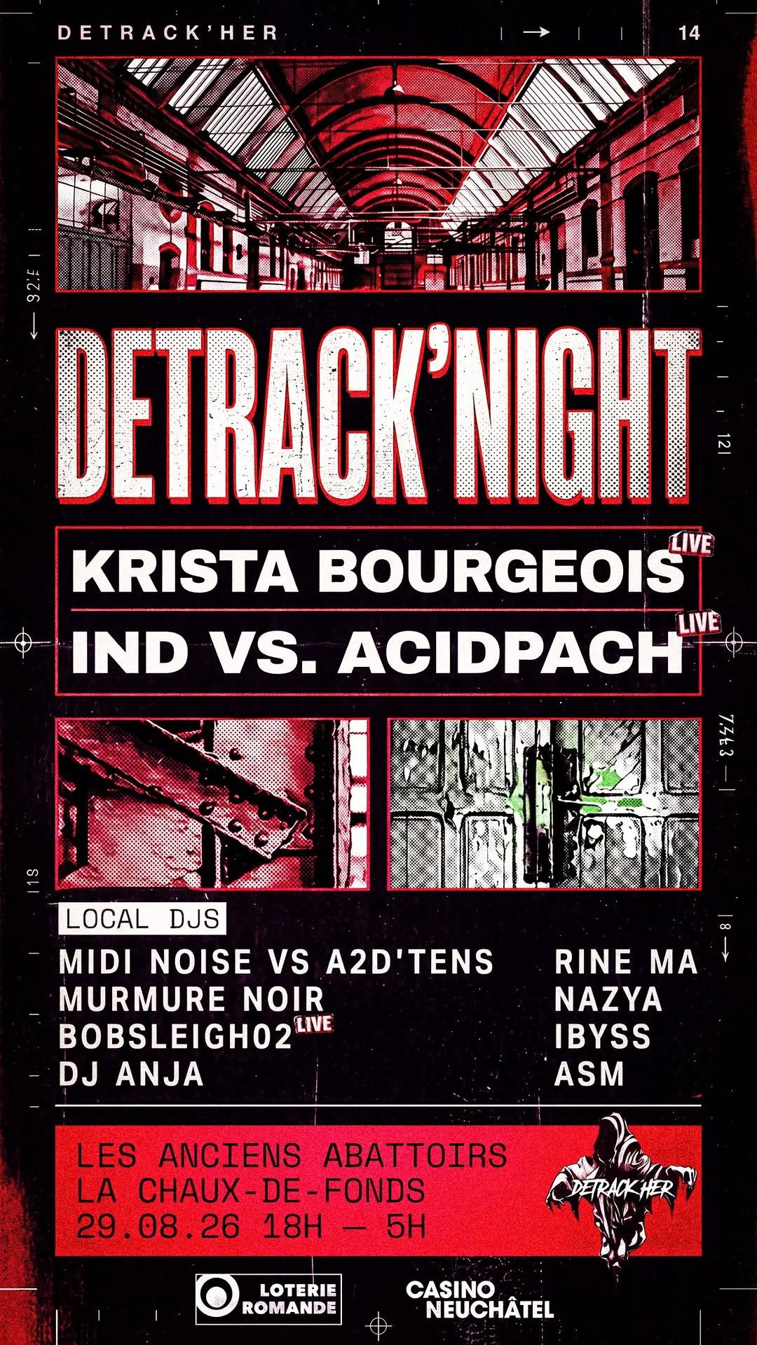 Detrack'her, La Chaux-de-Fonds, CH flyer