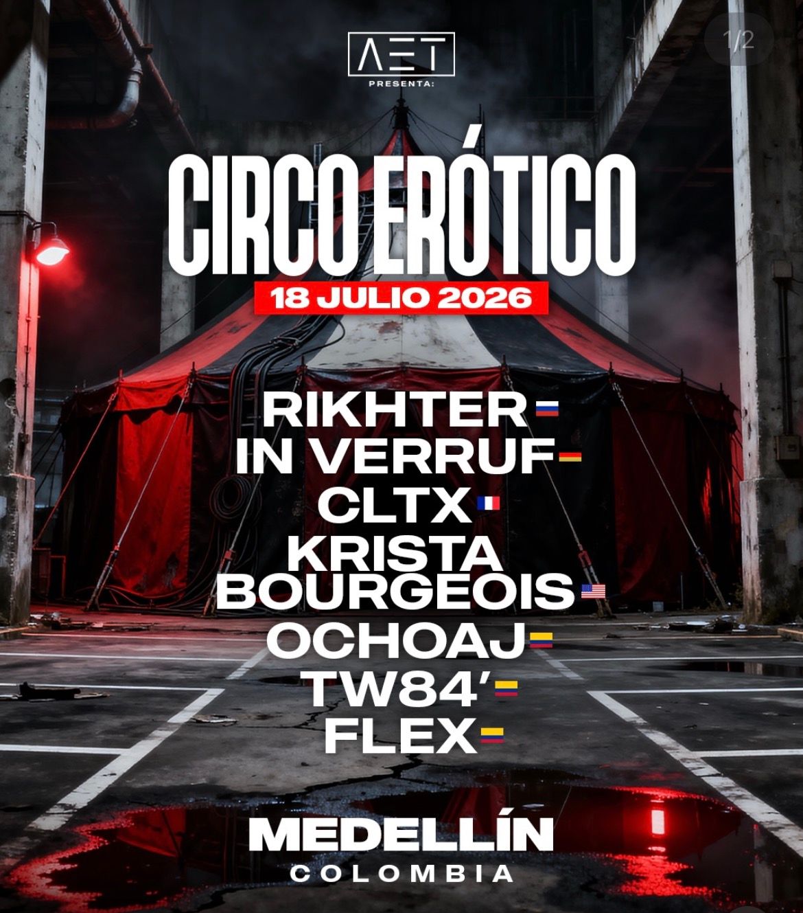 Circo Erotico flyer