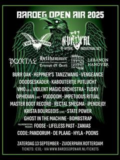 Baroeg Open Air Festival 2025 flyer