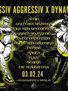 Passiv Aggresiv @ Lokschuppen, Berlin flyer