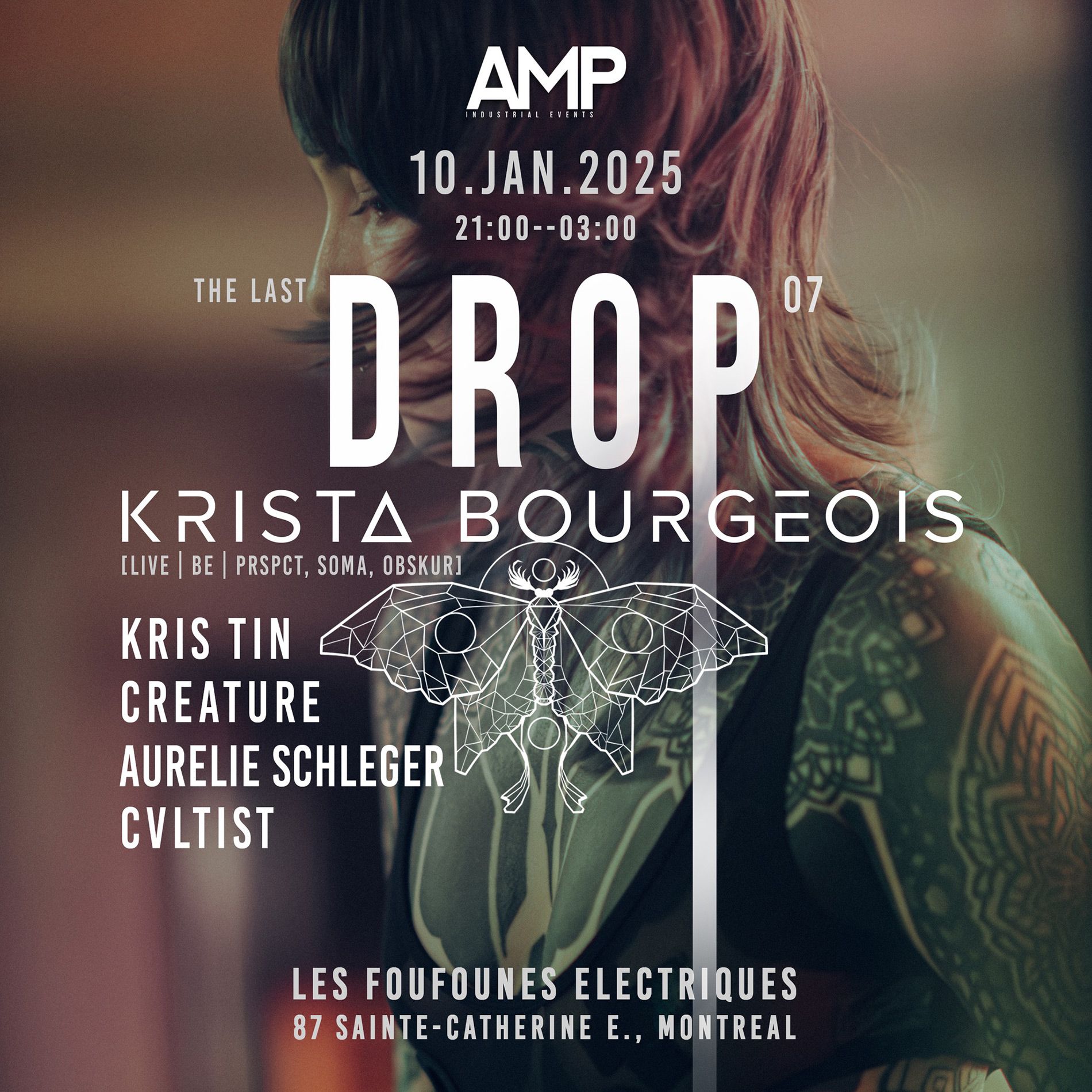 The Last DROP [07] ft. Krista Bourgeois flyer