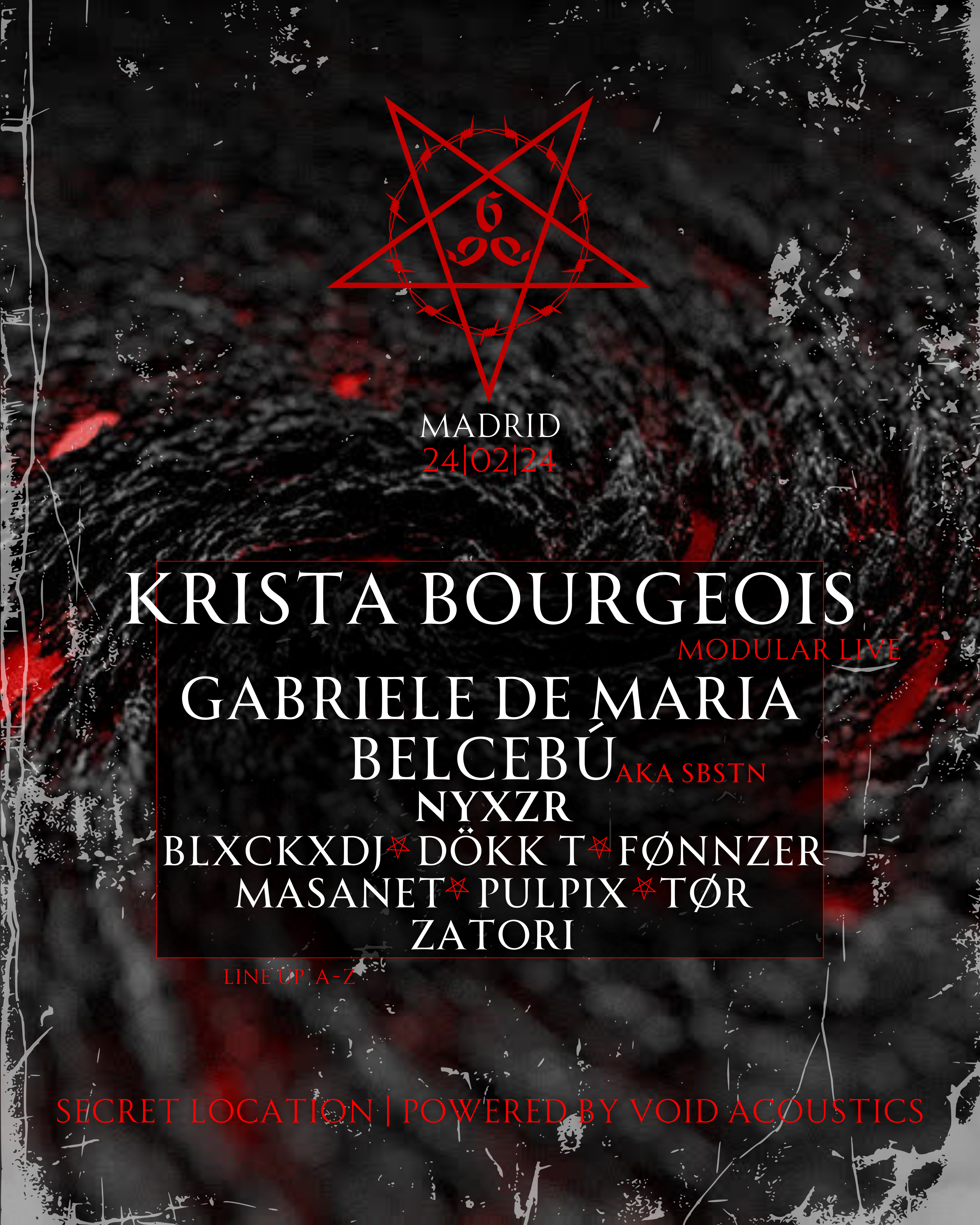 Under Hell @ Studio76, Madrid flyer