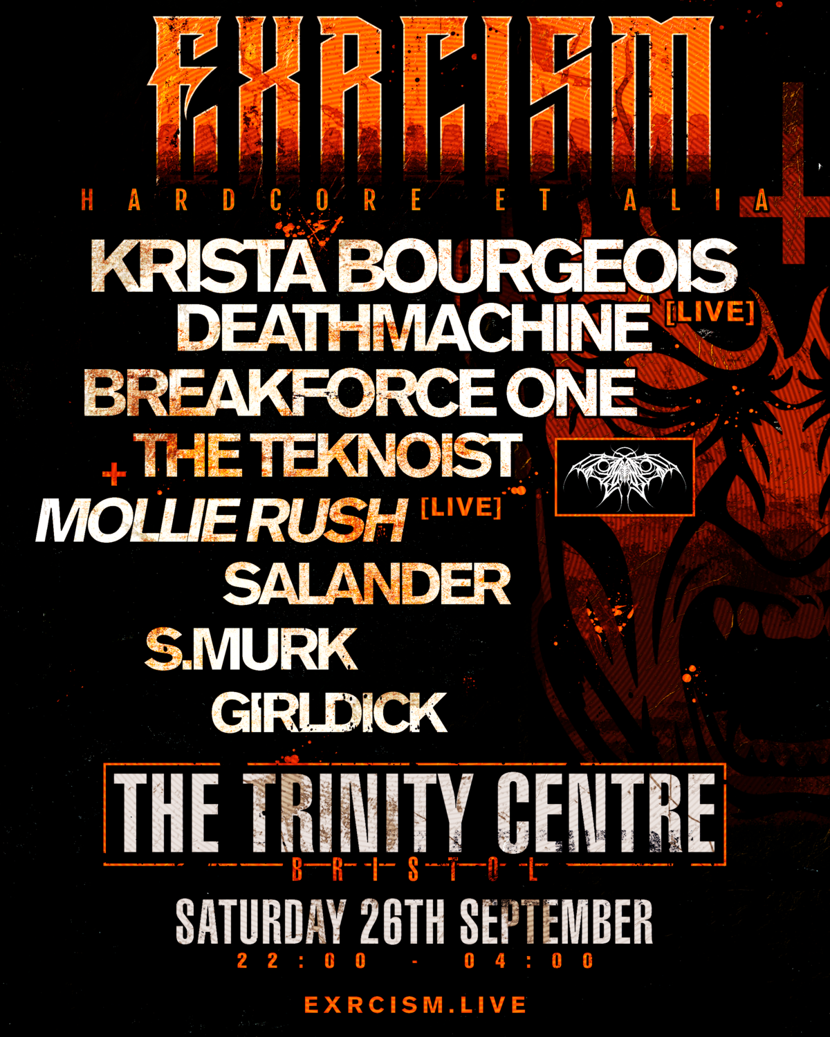 EXRCISM: CHAPTER ONE flyer