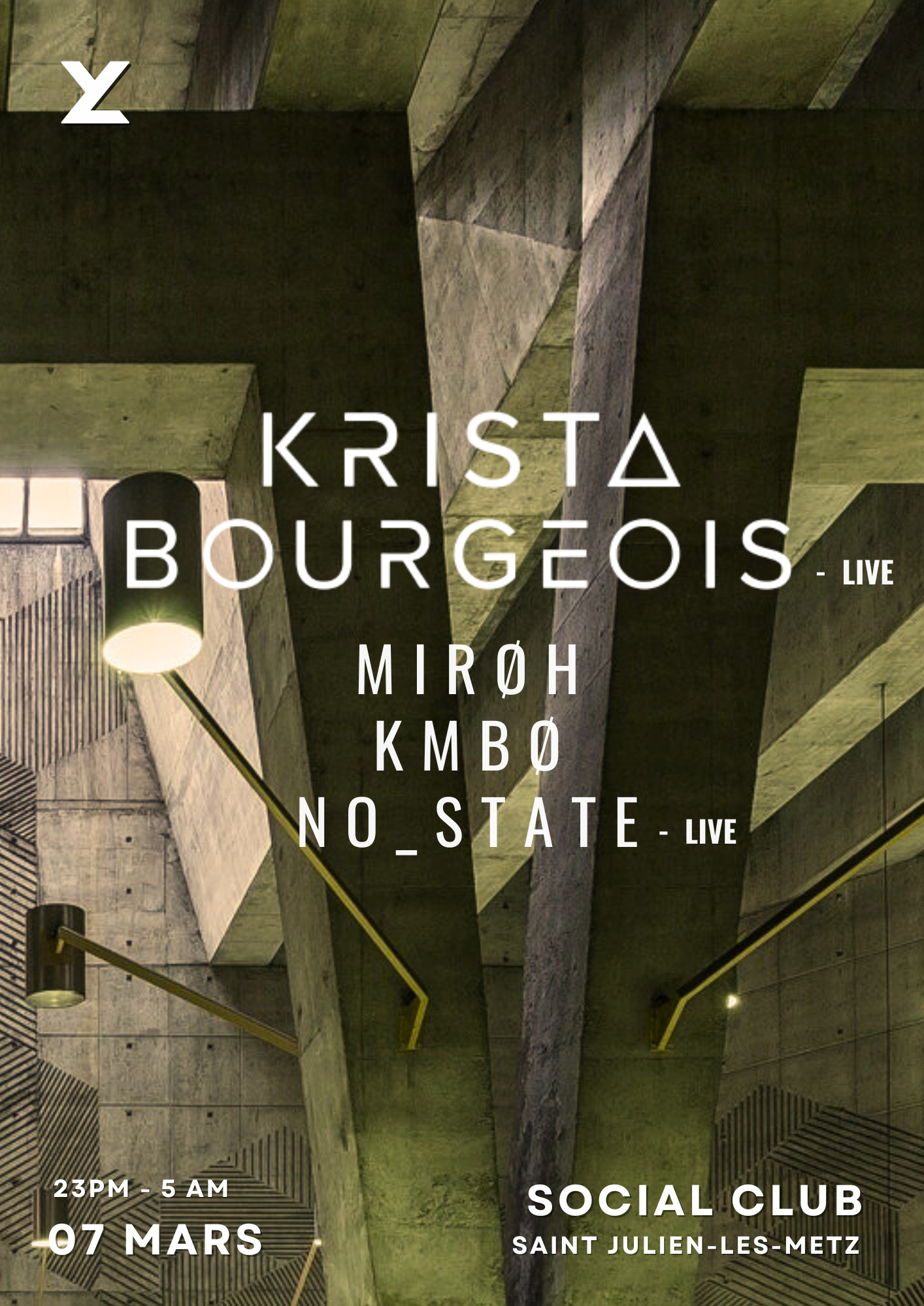 LVY Events w/ KRISTA BOURGEOIS  flyer