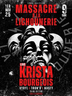 MASSACRE À LA LICHOUNERIE flyer