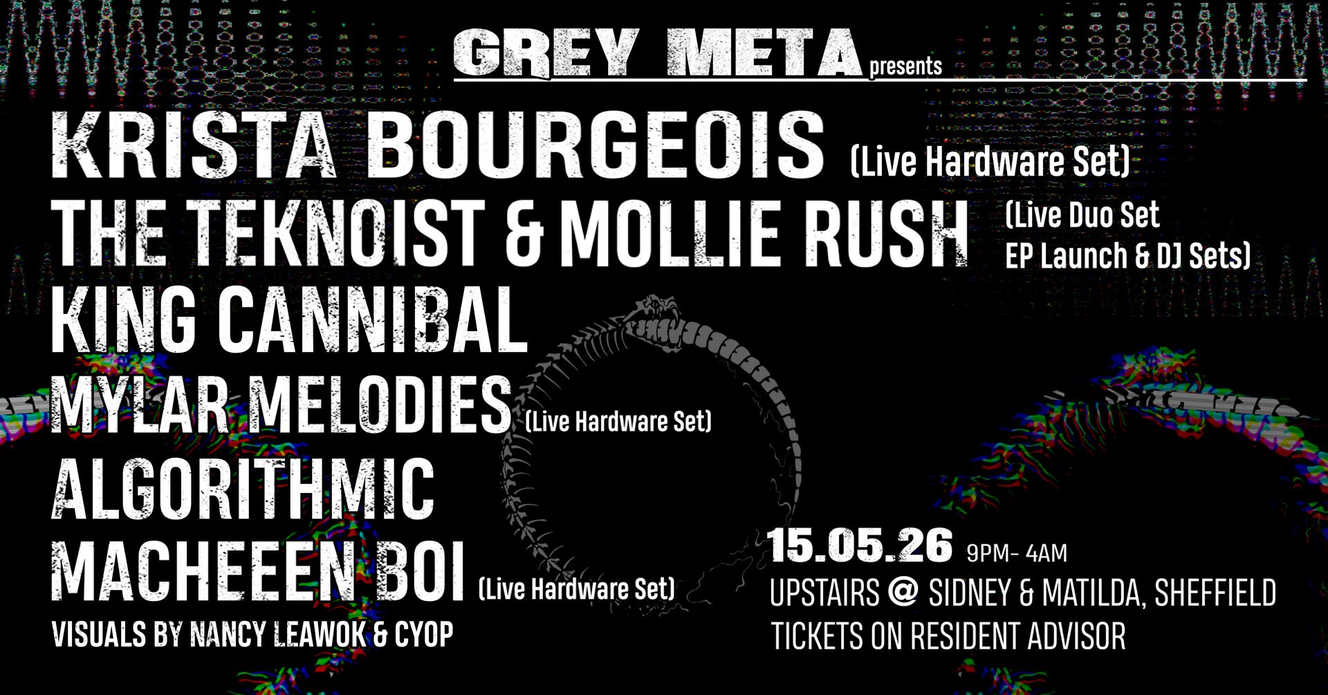 Grey Meta Presents flyer