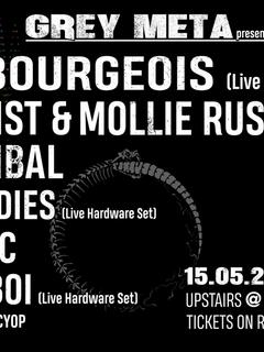 Grey Meta Presents flyer