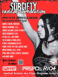Rave The Planet Parade Berlin - After-party "Subciety: Radical Raveolution" flyer