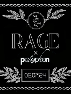 RAGE x Polyphon flyer