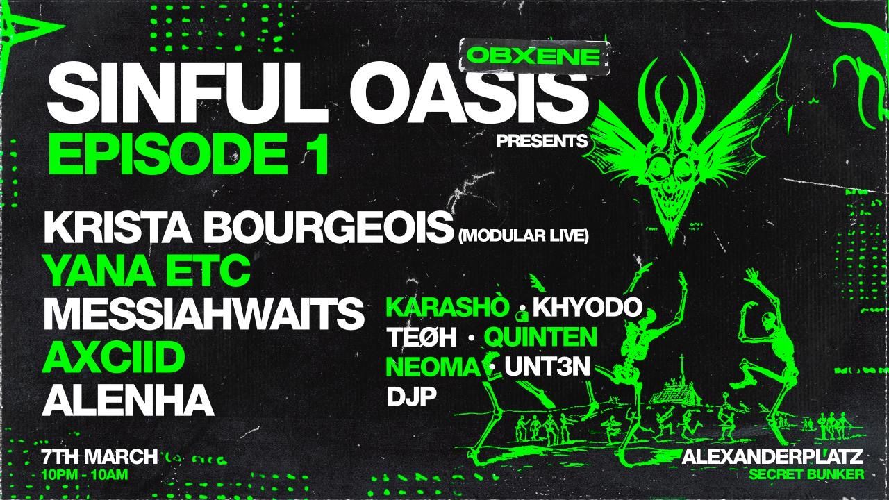 Sinful Oasis, Berlin flyer
