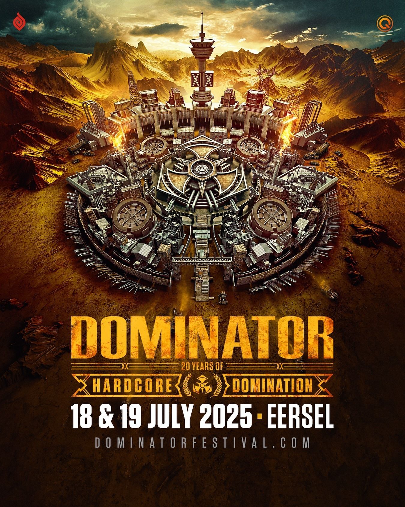 Dominator Festival flyer