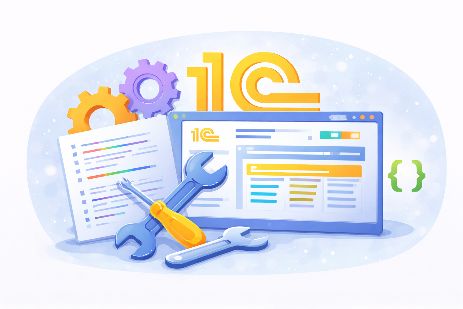 Доработка функционала 1С