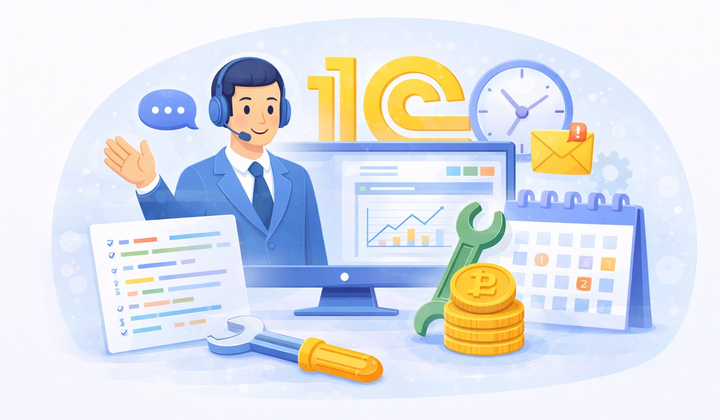 Сопровождение 1С
