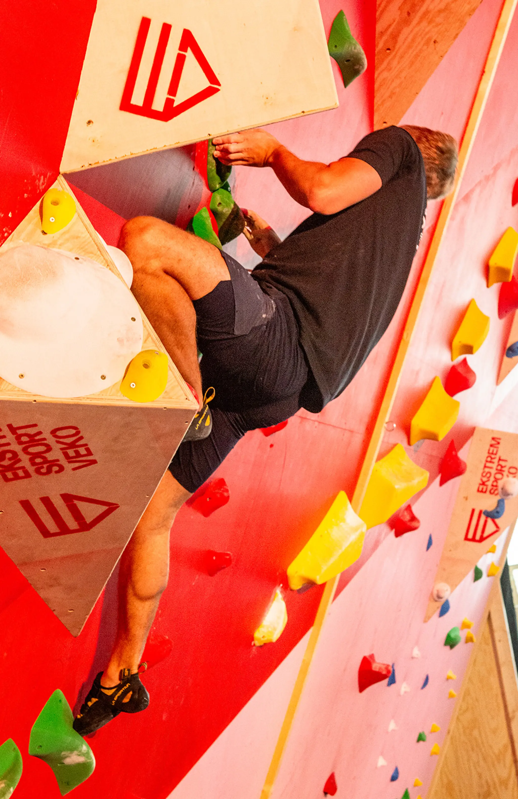 ekstremsportveko buldrevegg fra Plankefondet