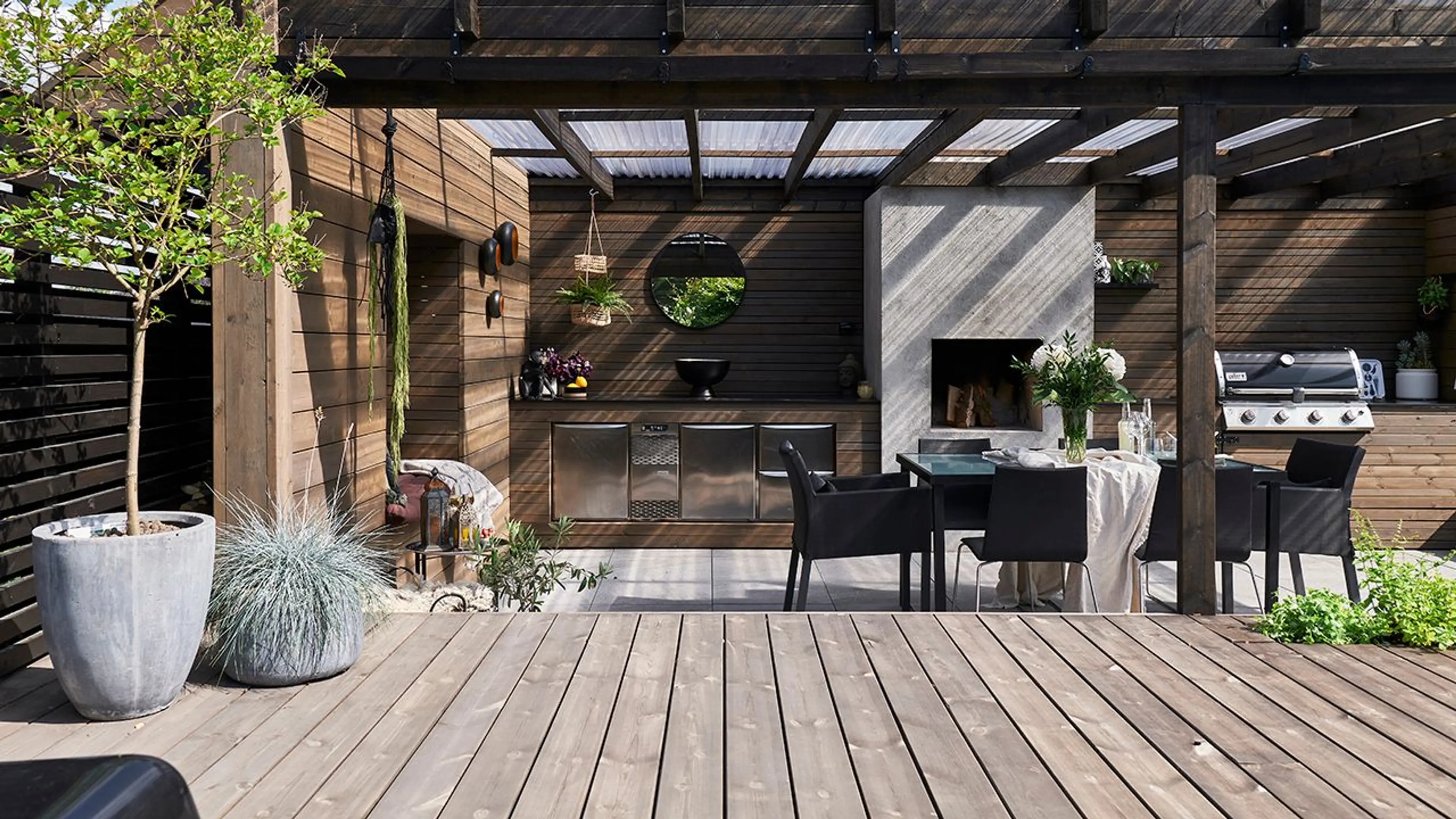 Terrassebord inspirasjon med royalimpregnerte terrassebord fra MøreRoyal.