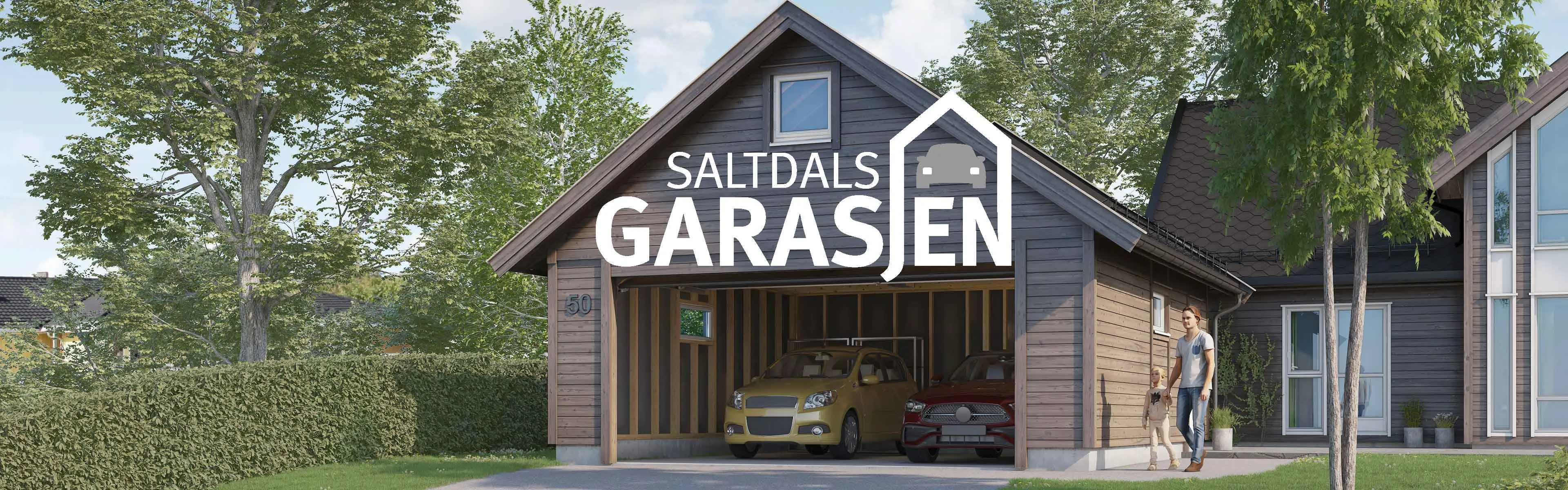 Saltdalsgarasjen ferdig garasjer.