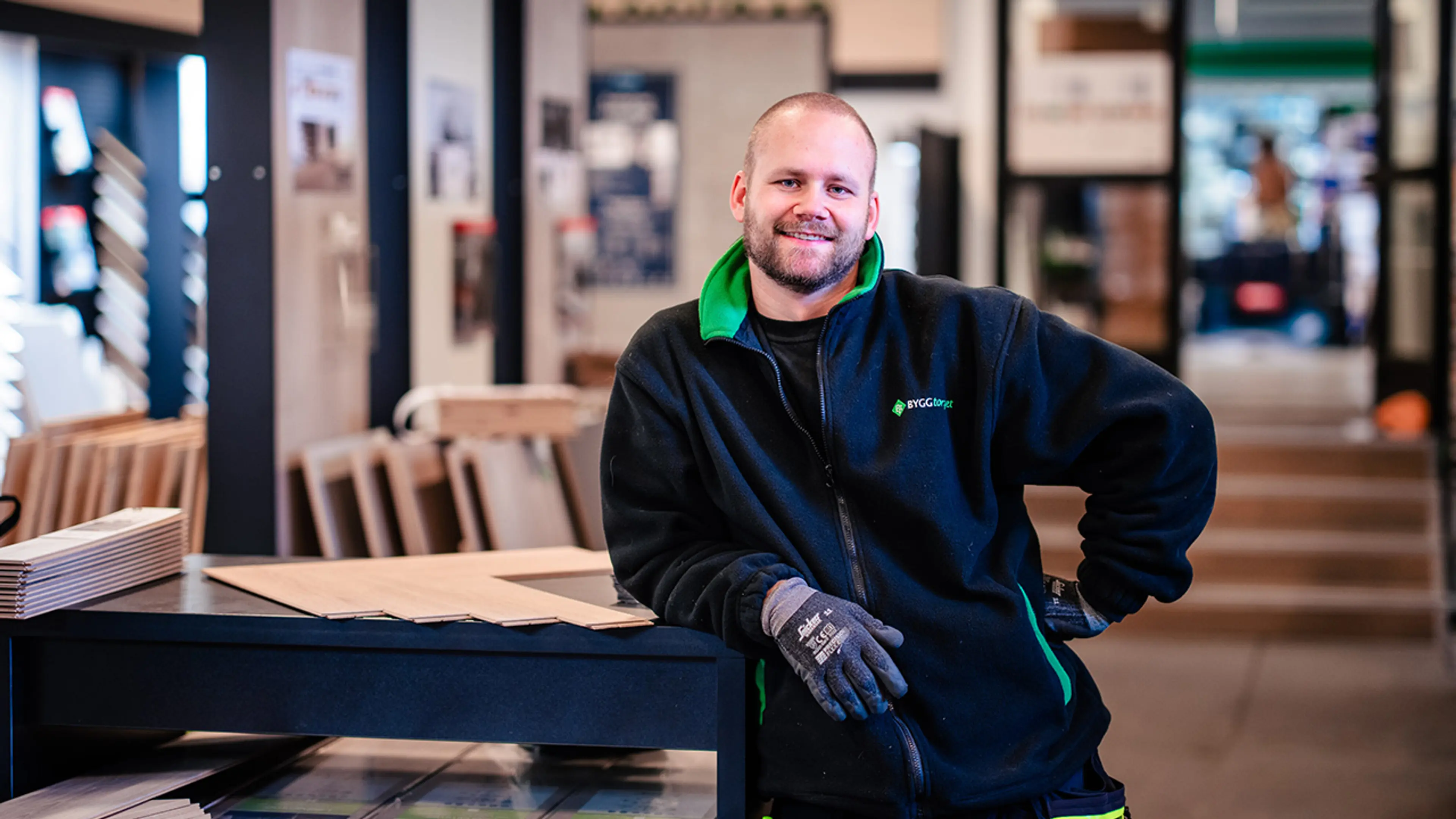 Jonas Lad hos Byggtorget Ring Bygg