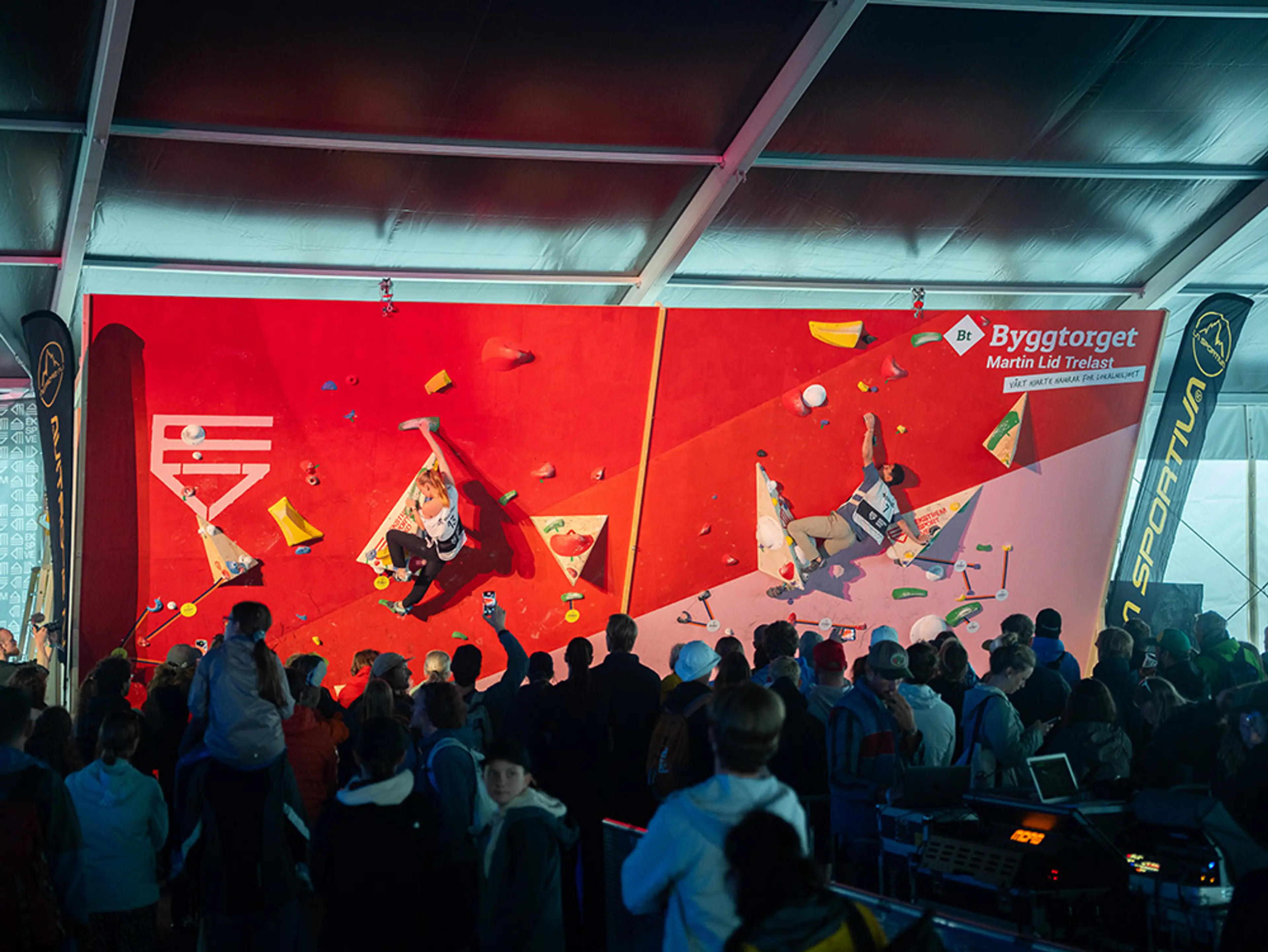 Ekstremsportveko buldrevegg fra Byggtorget Plankefond