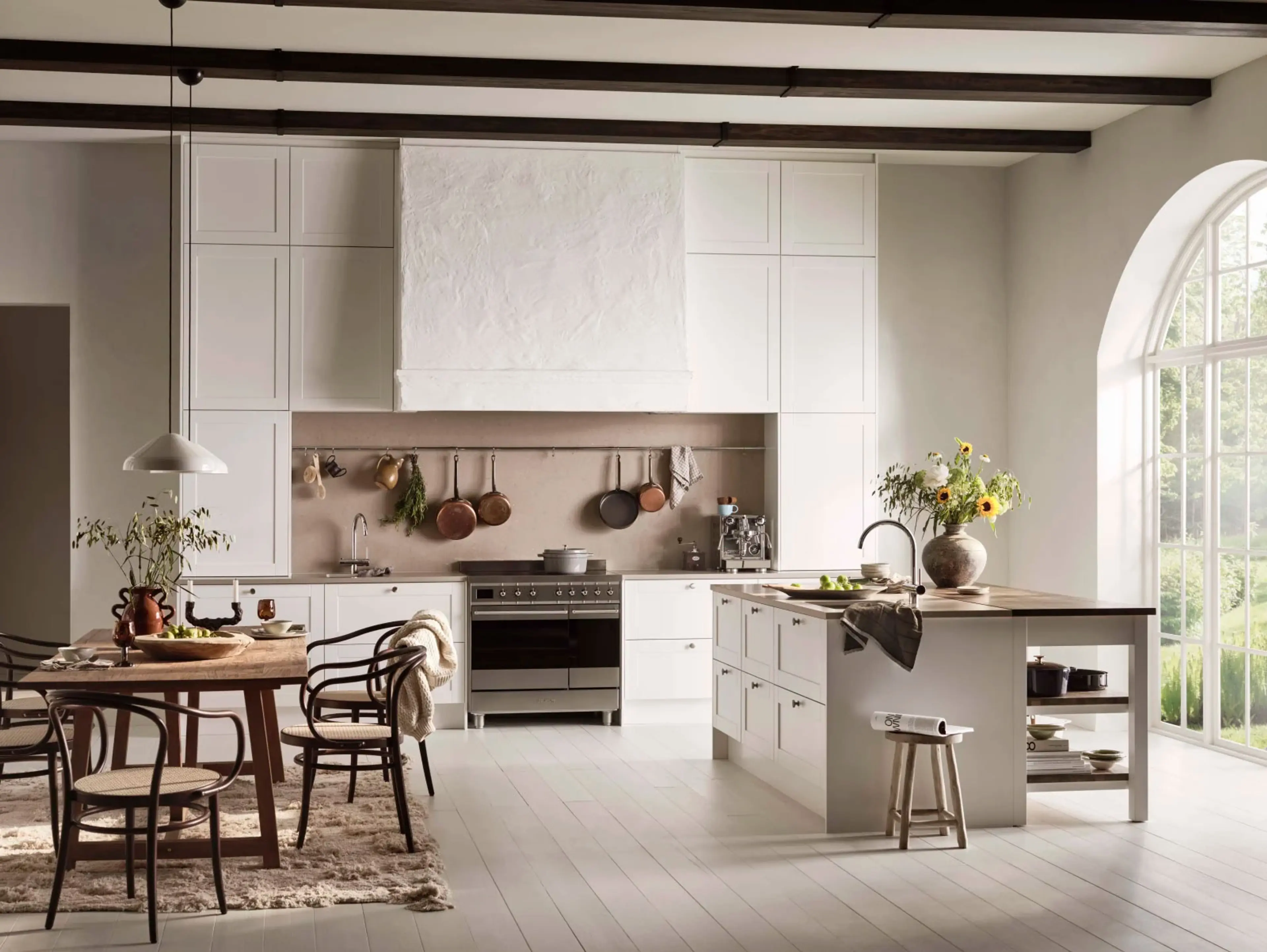 sigdal kjøkken modell scala i fargen frost