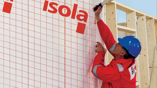 Ventex Vindsperre under kledning på hus som bygges.