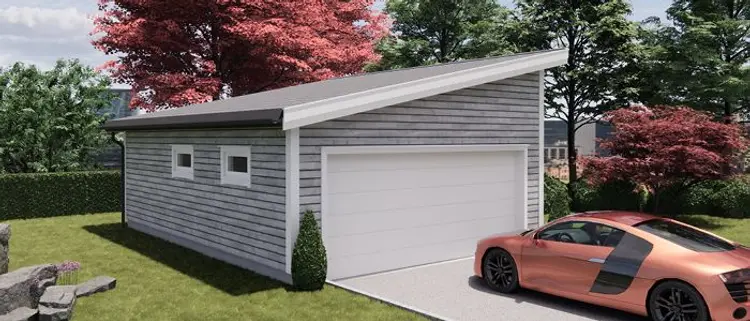 Kan man bygge garasje uten byggesøknad?