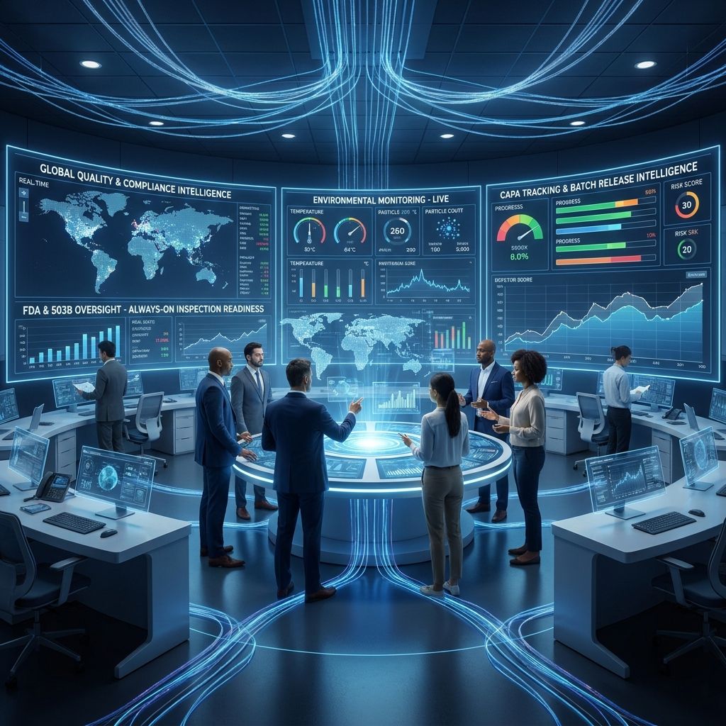 Continuous Intelligence for GxP Compliance and Quality Operations