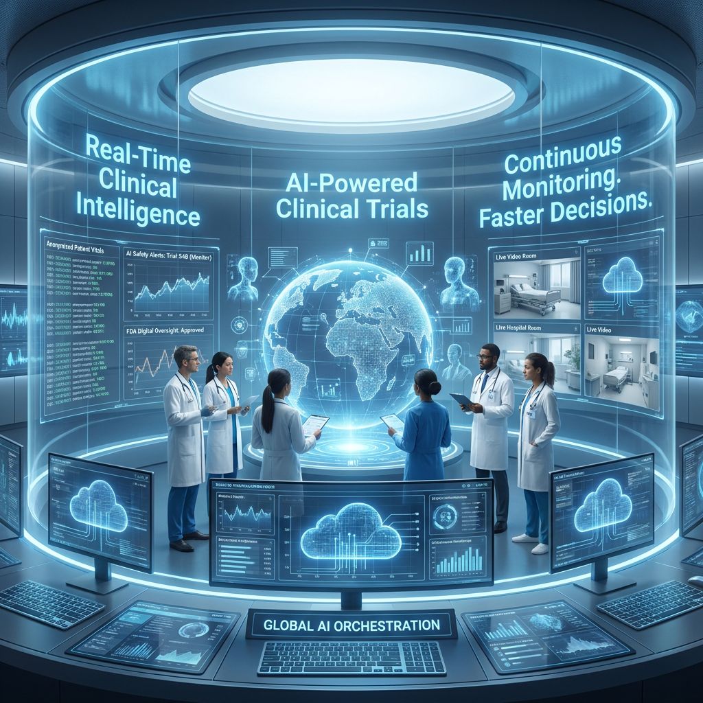 AI-Powered Clinical Trials and Real-Time Pharma Intelligence