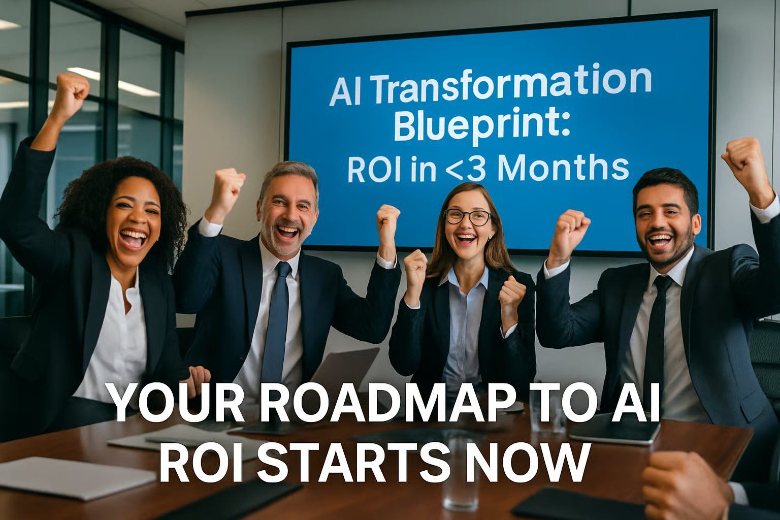 Low risk blueprint for AI transformation