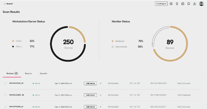 Automated network discovery tool mapping GxP and non-GxP IT assets with regulatory classification insights
