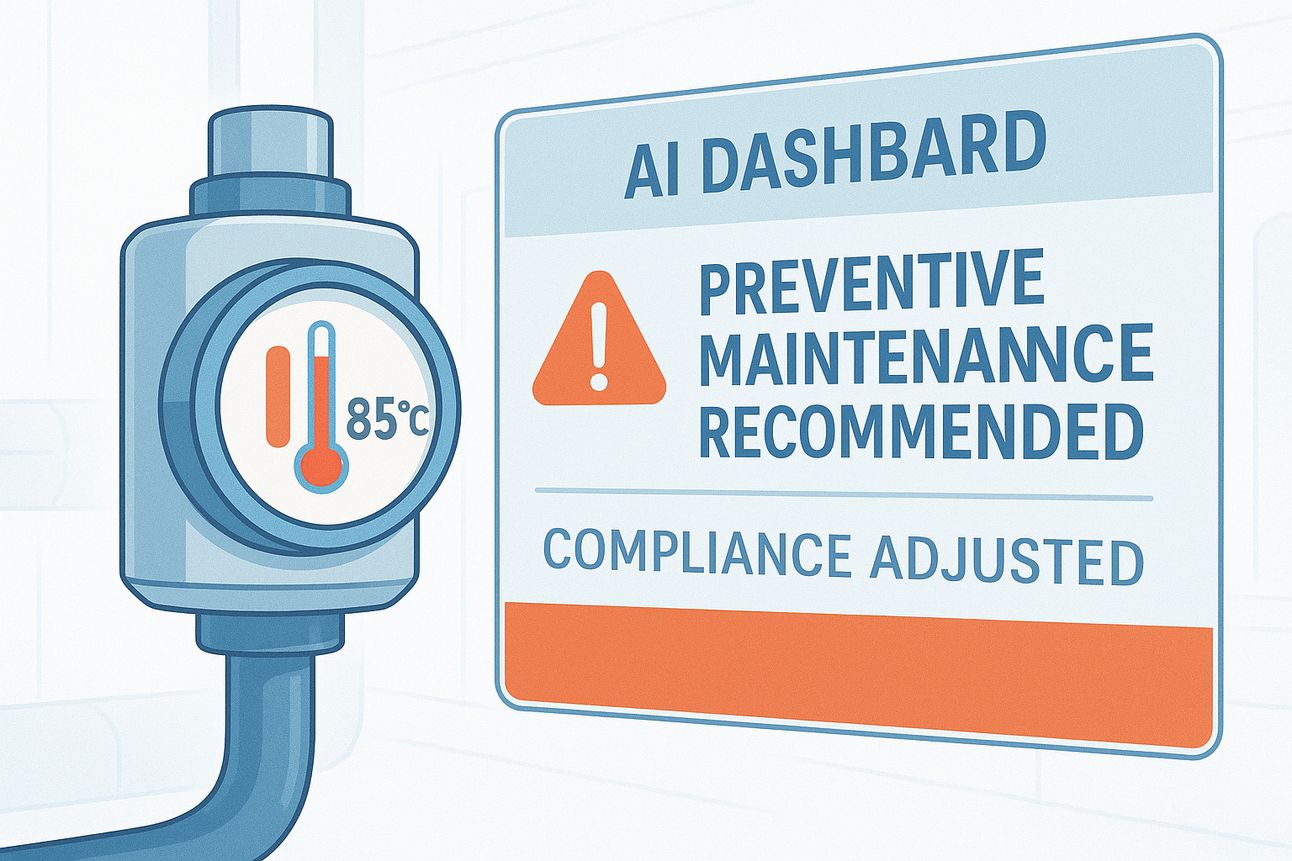 AI detects compliance drift and recommends preventive maintenance