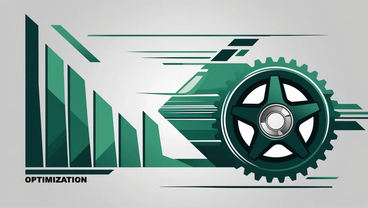 Toyota global supply chain visual linking Earth and car through gears and digital data streams