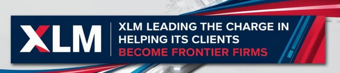 xLM banner: Leading the charge in helping clients become frontier firms
