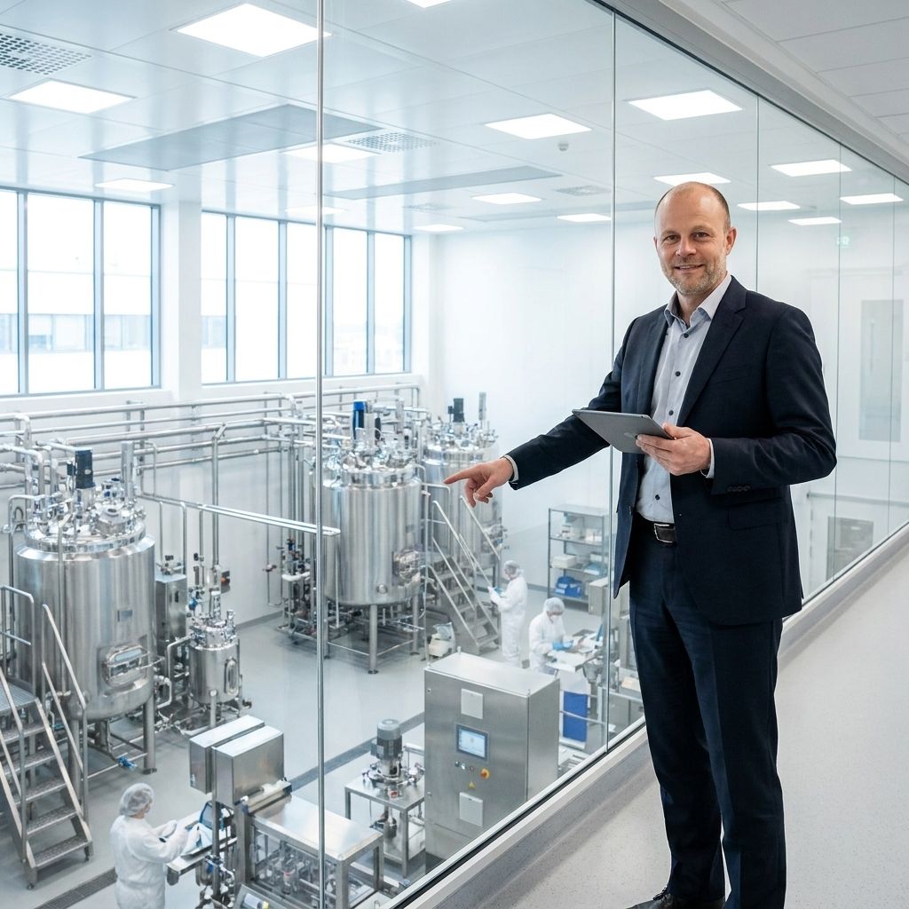 Peter Vilby Discussing Biologics Facility Design and Operations