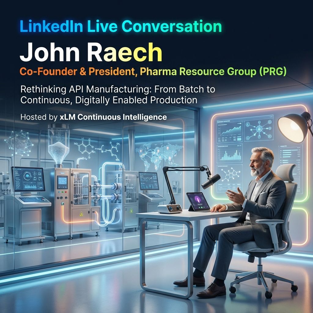 LinkedIn Live: API Manufacturing with PRG Digital Factory and Continuous Production