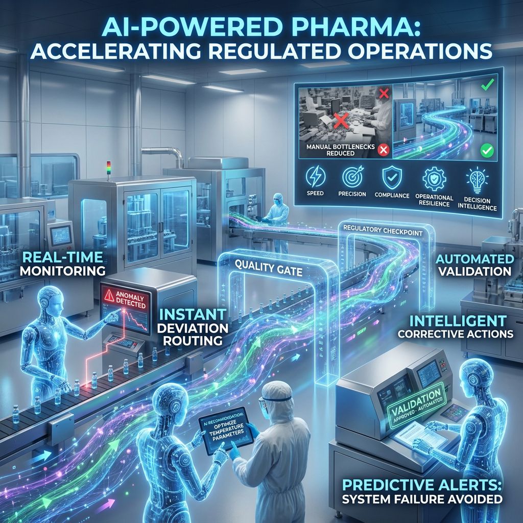 AI-Powered GxP Manufacturing and Compliance Automation
