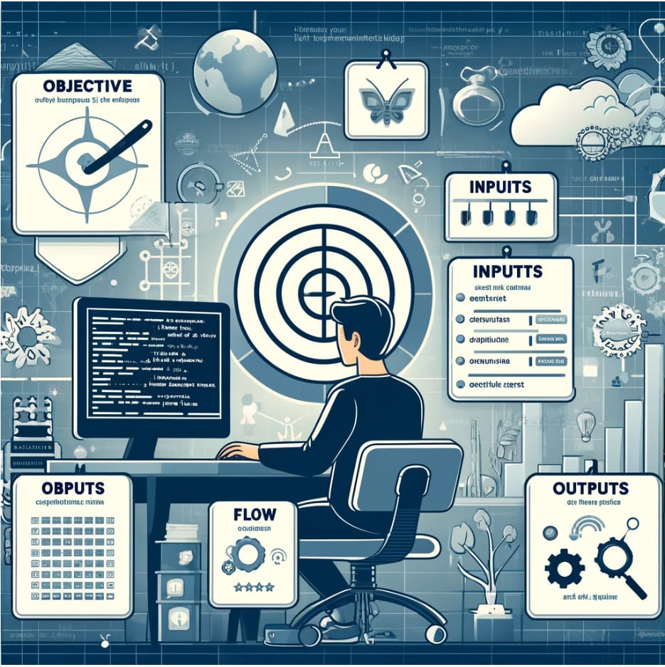 Engineer reviewing AI-driven code flow, test objectives, and outputs via CodiumAI compliance dashboard